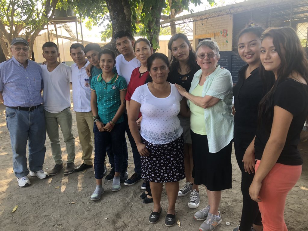 Successful students in El Salvador