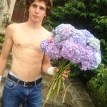 boy2Bwith2Bflowers